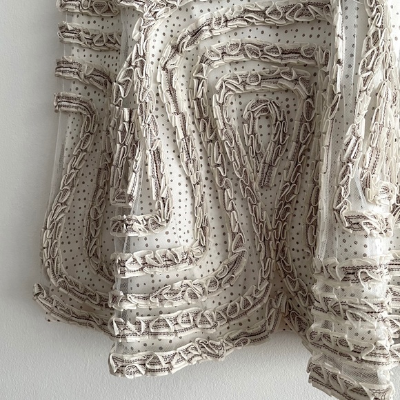 NWT ESCADA Skirt -Tulle & Silk Two layers skirt 38 - Picture 8 of 16